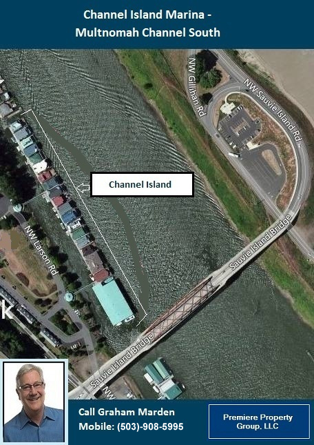 Floating Homes for Sale in Portland Oregon Channel Island Marina