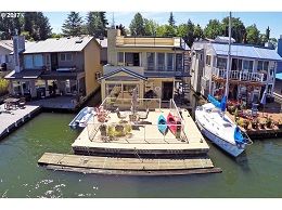 Floating Homes for Sale in Portland Oregon Floating Home 4 Photo 1